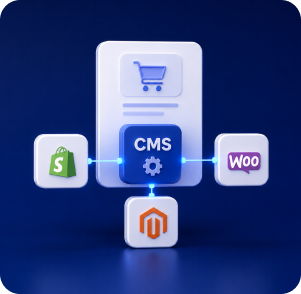 CMS integration for eCommerce