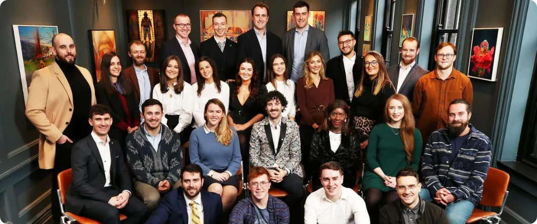The founders of KeepAppy, TeachKloud, Ethicart, and Andrson were selected as cork's rising business stars.